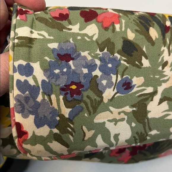 RALPH LAUREN VINTAGE FLORAL PATTERN COSMETIC TRAVEL MULTICOLORED BAG - Picture 13 of 13